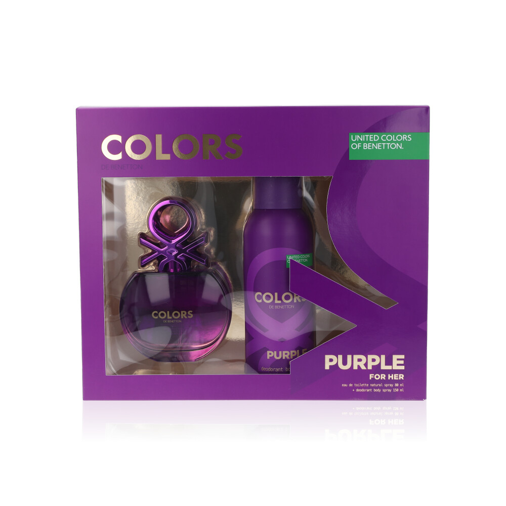 Colors De Benetton Purple For Her Giftset