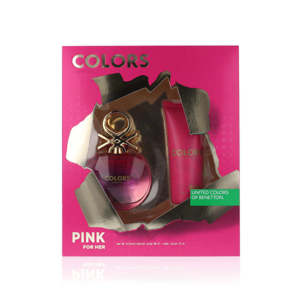 Colors De Benetton Pink For Her Giftset