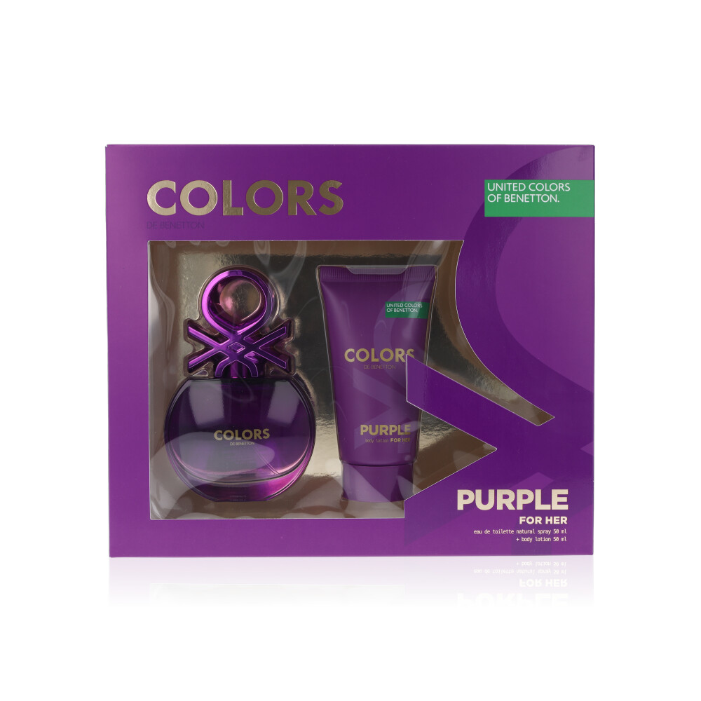 Colors De Benetton Purple For Her Giftset