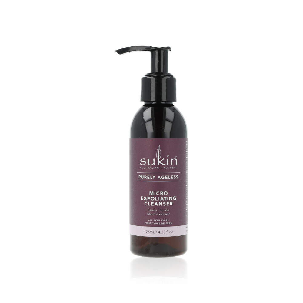 Photos - Facial / Body Cleansing Product Sukin Purely Ageless Micro-Exfoliating Cleanser Cream 125ml 